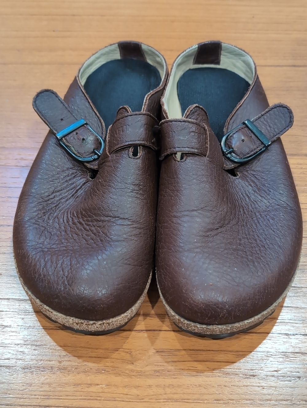 Haflinger Travel Leather Clog Style